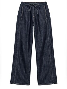 Zara  MID-RISE WIDE LEG
JOGGER JEANS